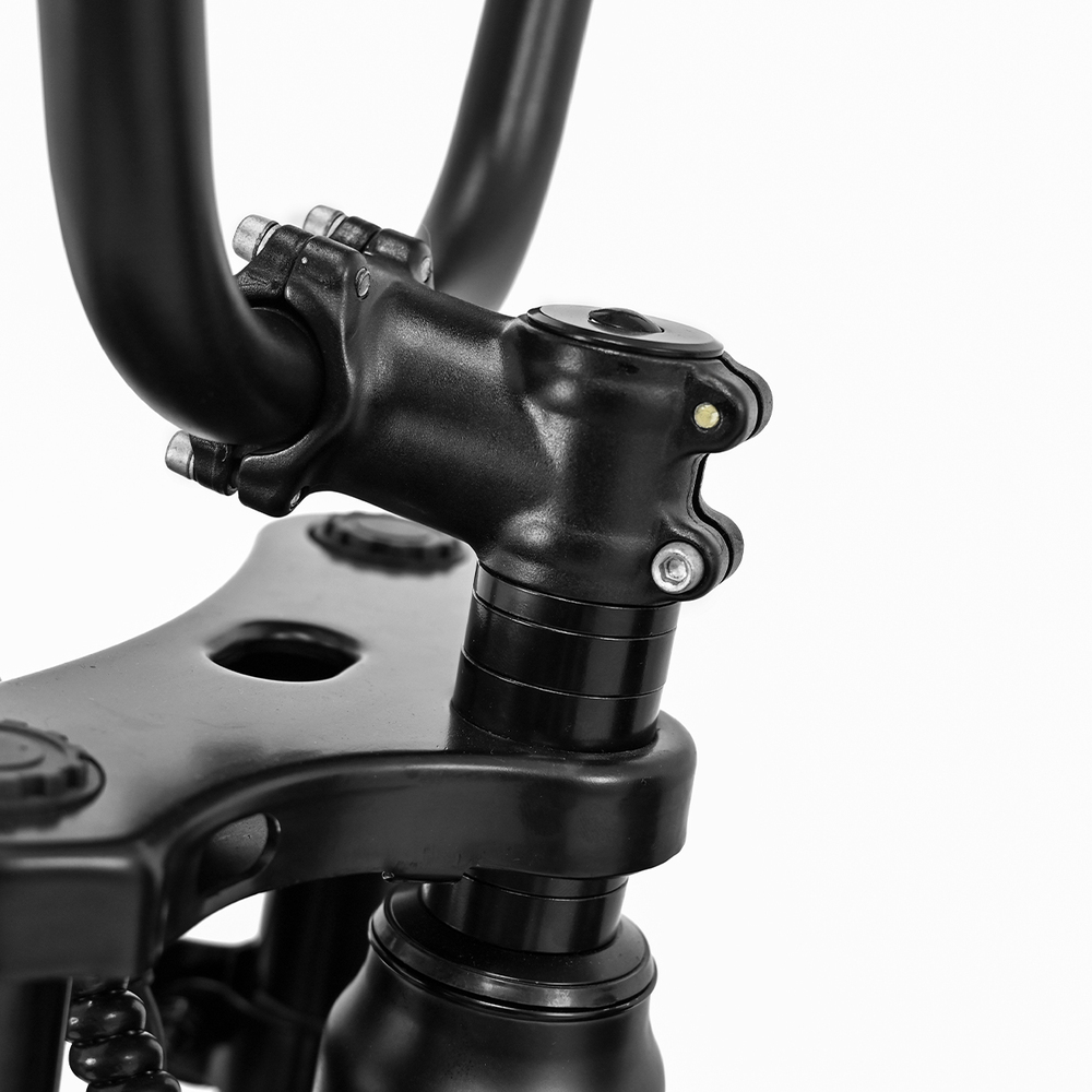 ONESPORT ONES3 20*4.0 inch Fat Tire Electric Bike 500W Motor 48V 17Ah Battery, Liquid LCD Display Shimano 7 Speed Max 50km range Disc Brakes - Black