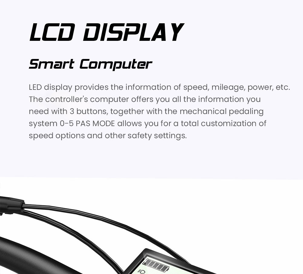 CYSUM CM520 Electric Mountain Bike 29*2.1 Inch Chaoyan Tire 500W Brushless Motor 35-40Km/h Max Speed 48V 14Ah LG Removable Battery Shimano 7 Speed 50-70KM Range Dual Disc Brakes - Green