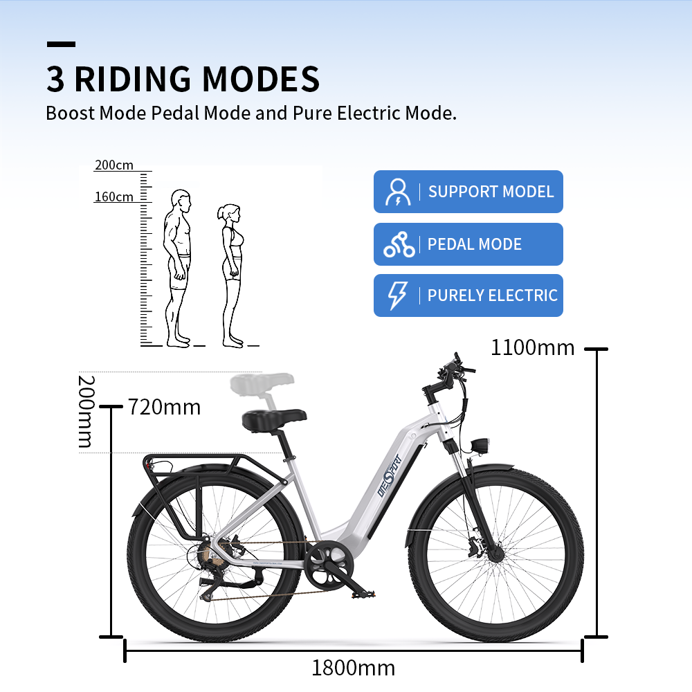 Onesport OT05 Elektrobicykel 27,5