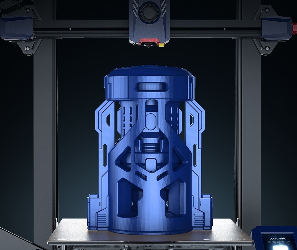 Anycubic Kobra 2 Plus 3D Printer, 49-Point Auto Leveling, 500mm/s Max Printing Speed, Direct Extruder, 320x320x400mm