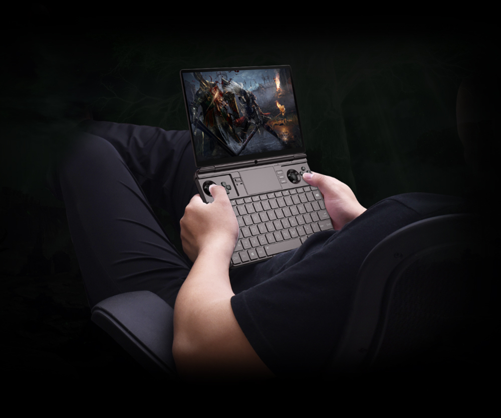 GPD WIN Max 2 2024 Handheld Gaming PC, AMD Ryzen 7 8840U, 10.1'' 2560*1600 Display, 32GB RAM 2TB SSD, 4G LTE, Fingerprint Sensor Power Button, WiFi6 Bluetooth5.2, 1*USB4 1*USB3.2 Type-C  1*USB3.2 Type-A 1*Oculink 1*MicroSD Slot 1*SD Slot 1*HDMI2.1