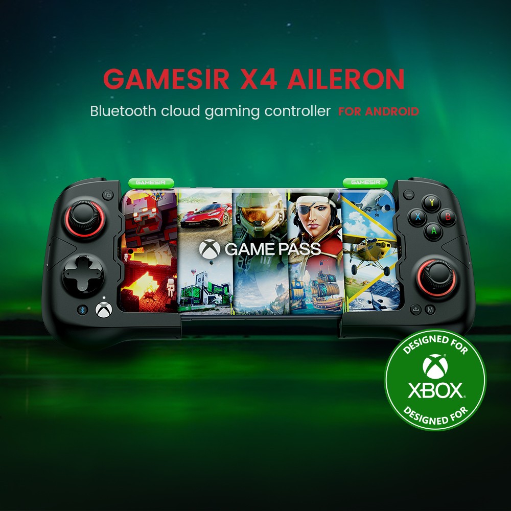 GameSir X4 Aileron Magnetic Xbox Mobile Controller, Hall Effect Sticks