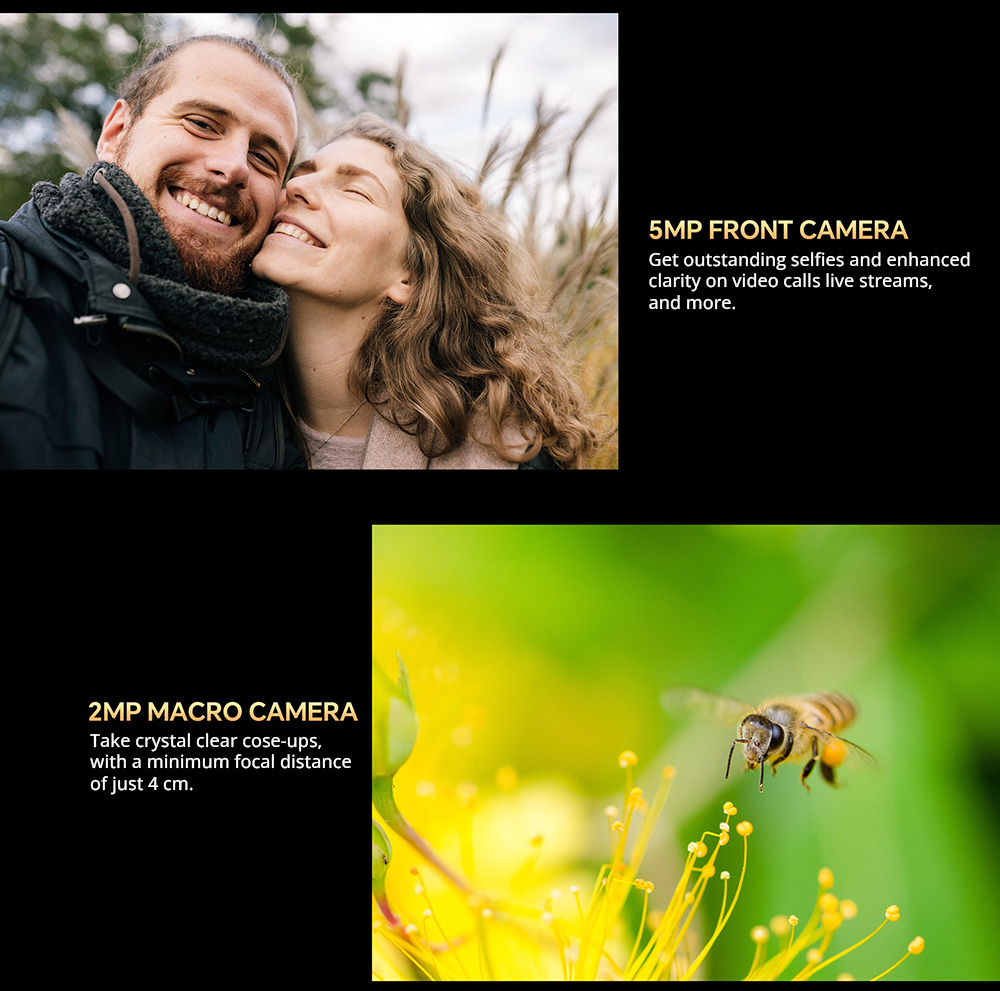 OUKITEL WP23 Pro Rugged Smartphone, 8GB RAM + 128GB ROM, 10600mAh Battery Capacity, 6.52