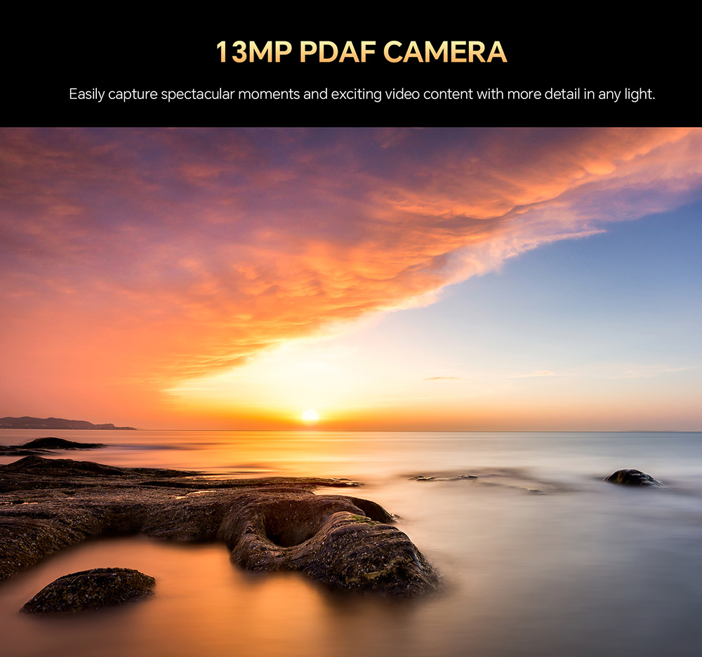 OUKITEL WP23 Pro Rugged Smartphone, 8GB RAM + 128GB ROM, 10600mAh Battery Capacity, 6.52