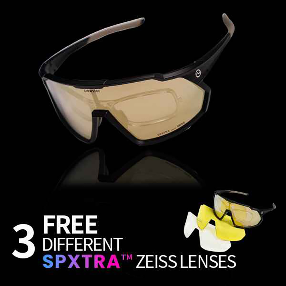 Powster Tidal ZEISS Lens Sunglasses - Pink, Transparent Frame