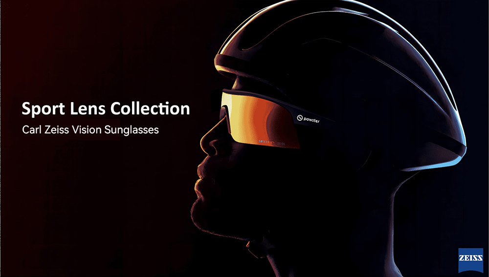 Powster Tidal ZEISS Lens Sunglasses - Red, Black Frame