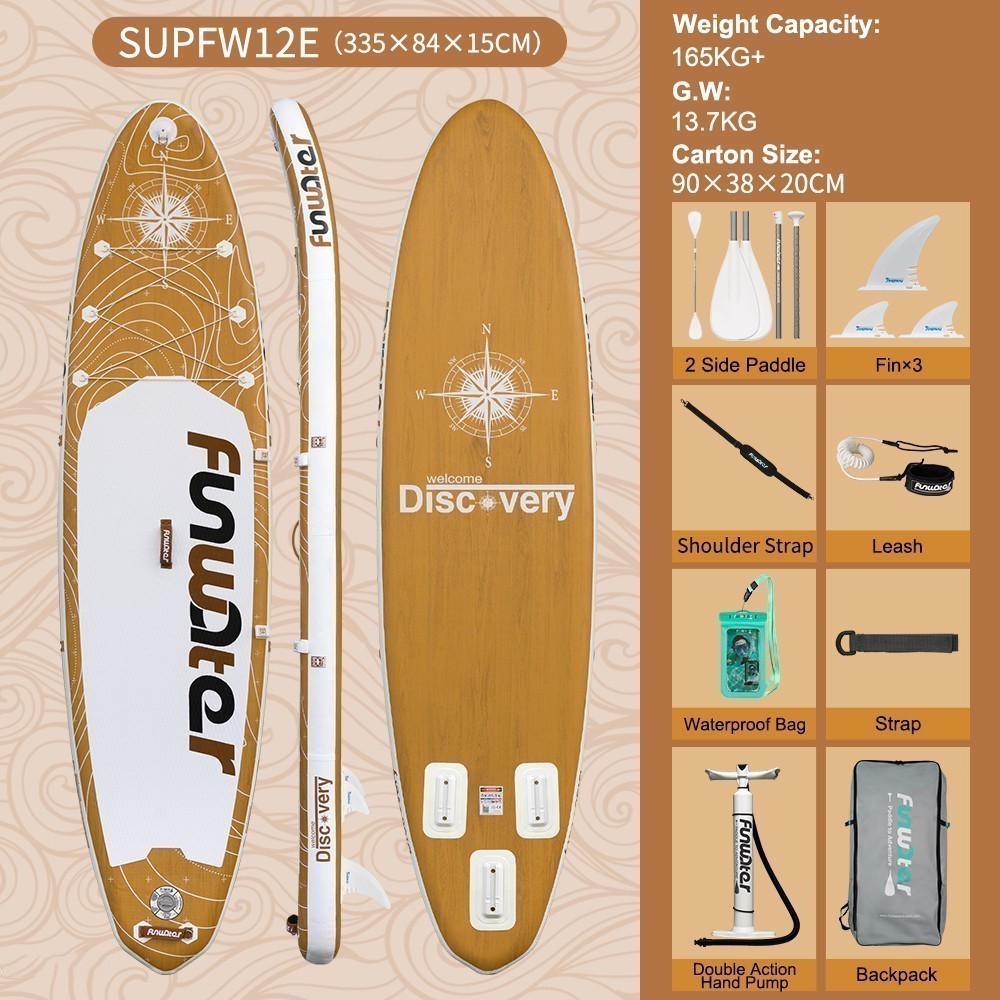 FunWater SUPFW12E Stand Up Paddle Board 335*84*15cm