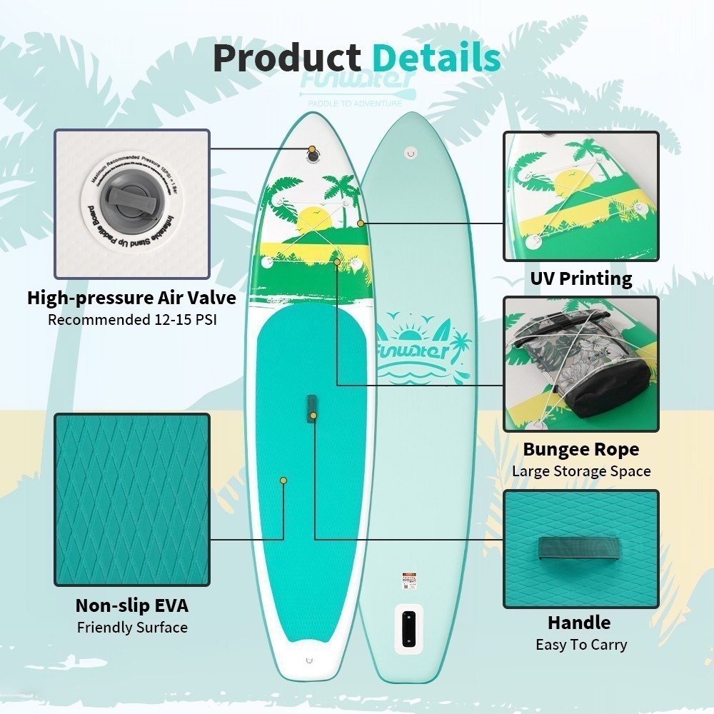 FunWater SUPFW30F Stand Up Paddle Board 335*82*15cm