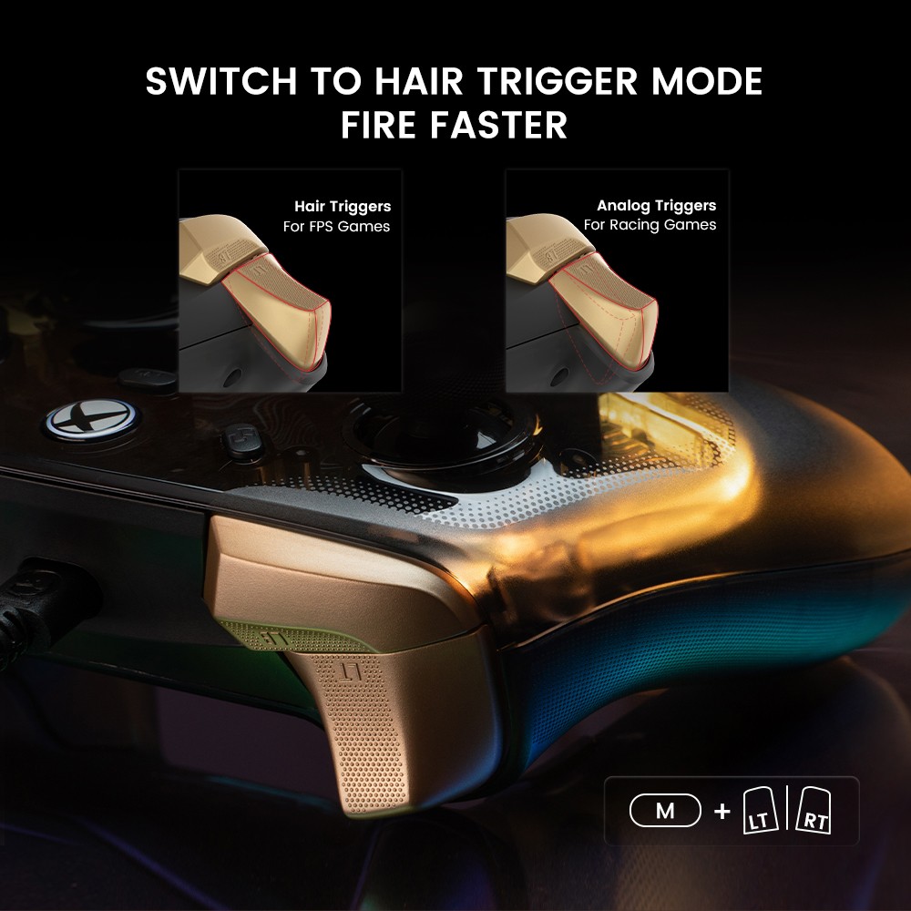 GameSir Kaleid Flux Xbox Gamepad Wired PC Game Controller, 1-month Free XGPU