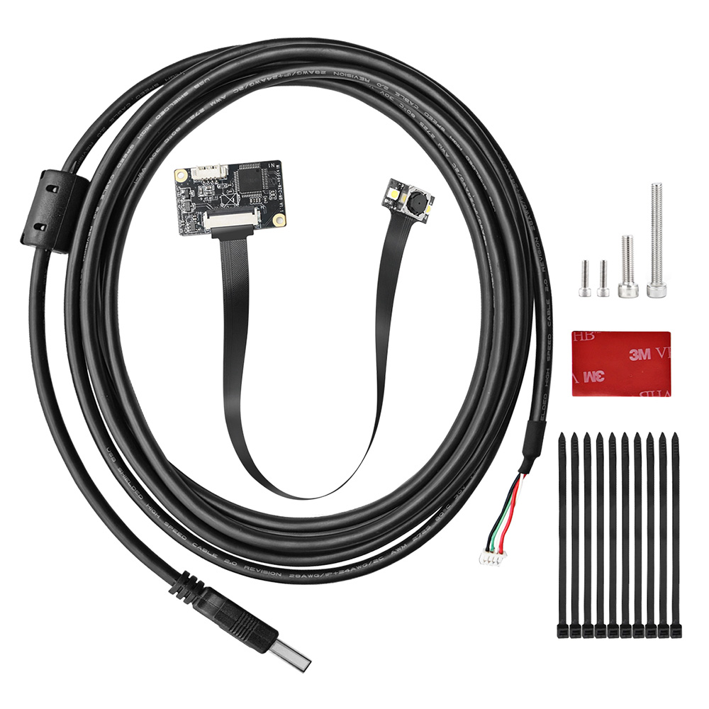 Mintion Nozzle Camera, Plug Play, LED Integrated, Auto Focus, Al Detection, for First Layer Printing