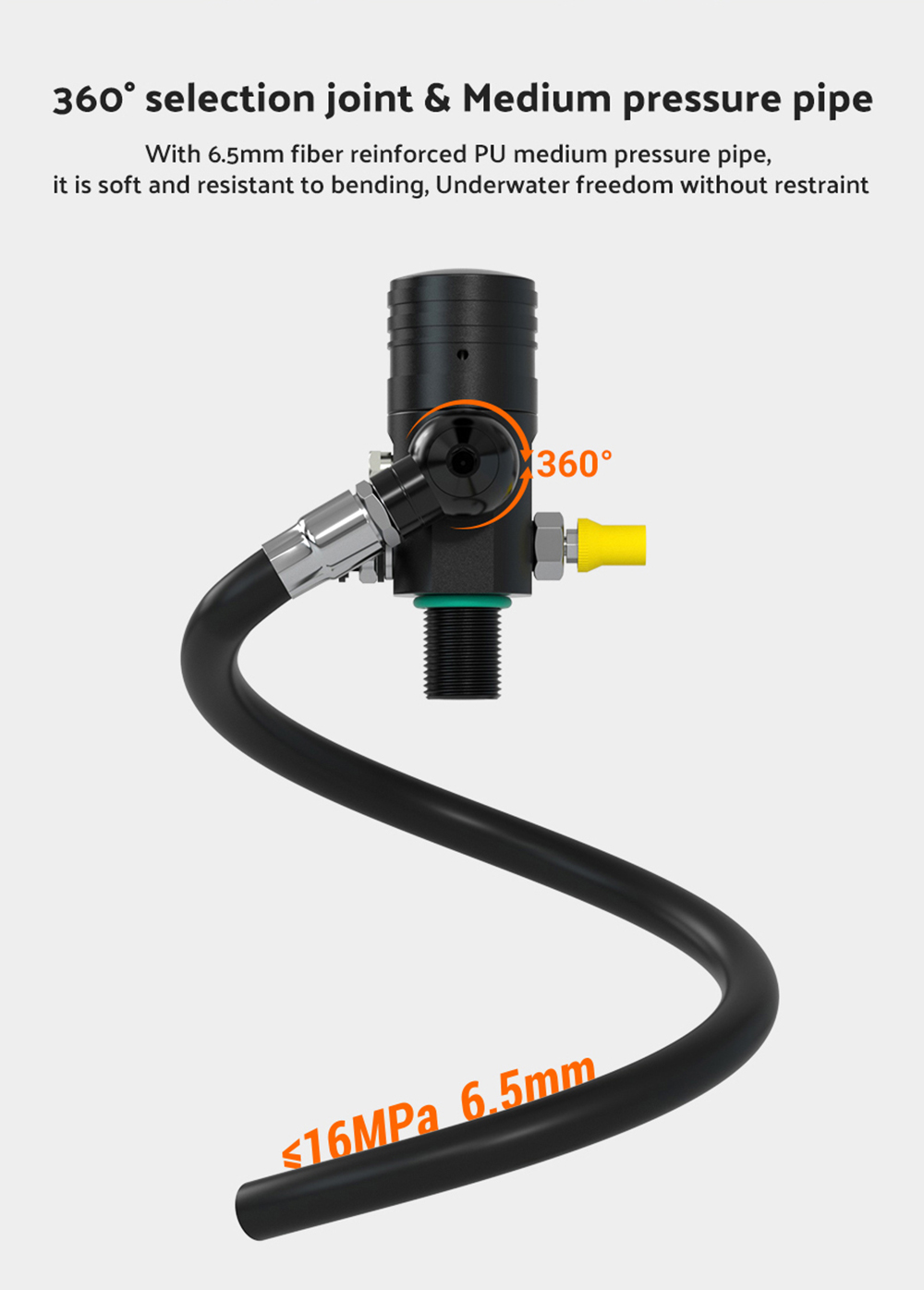 SMACO S400 Pro 1L Scuba Tank - Green