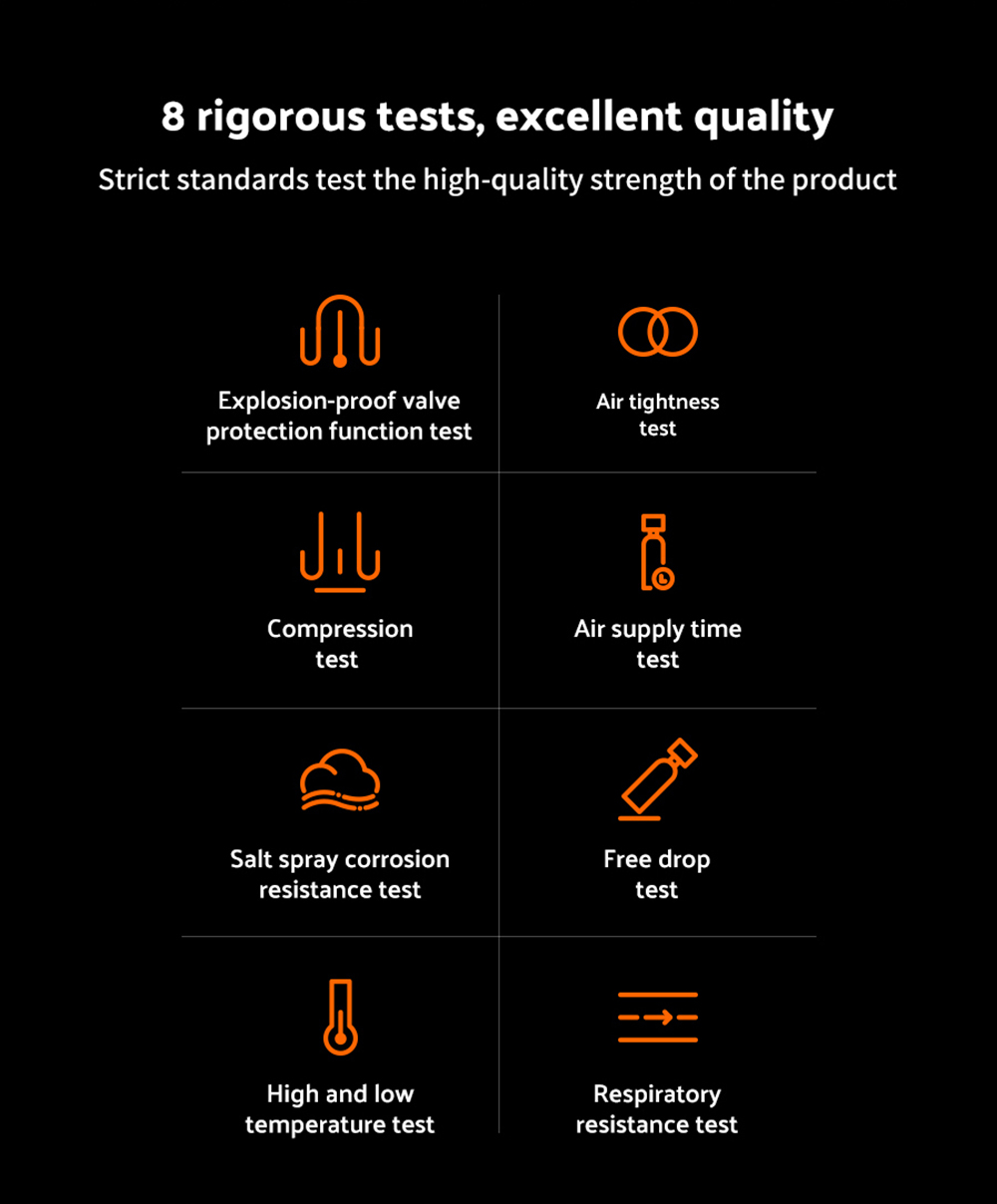 SMACO S500 0.7L Mini Scuba Diving Tank - Green