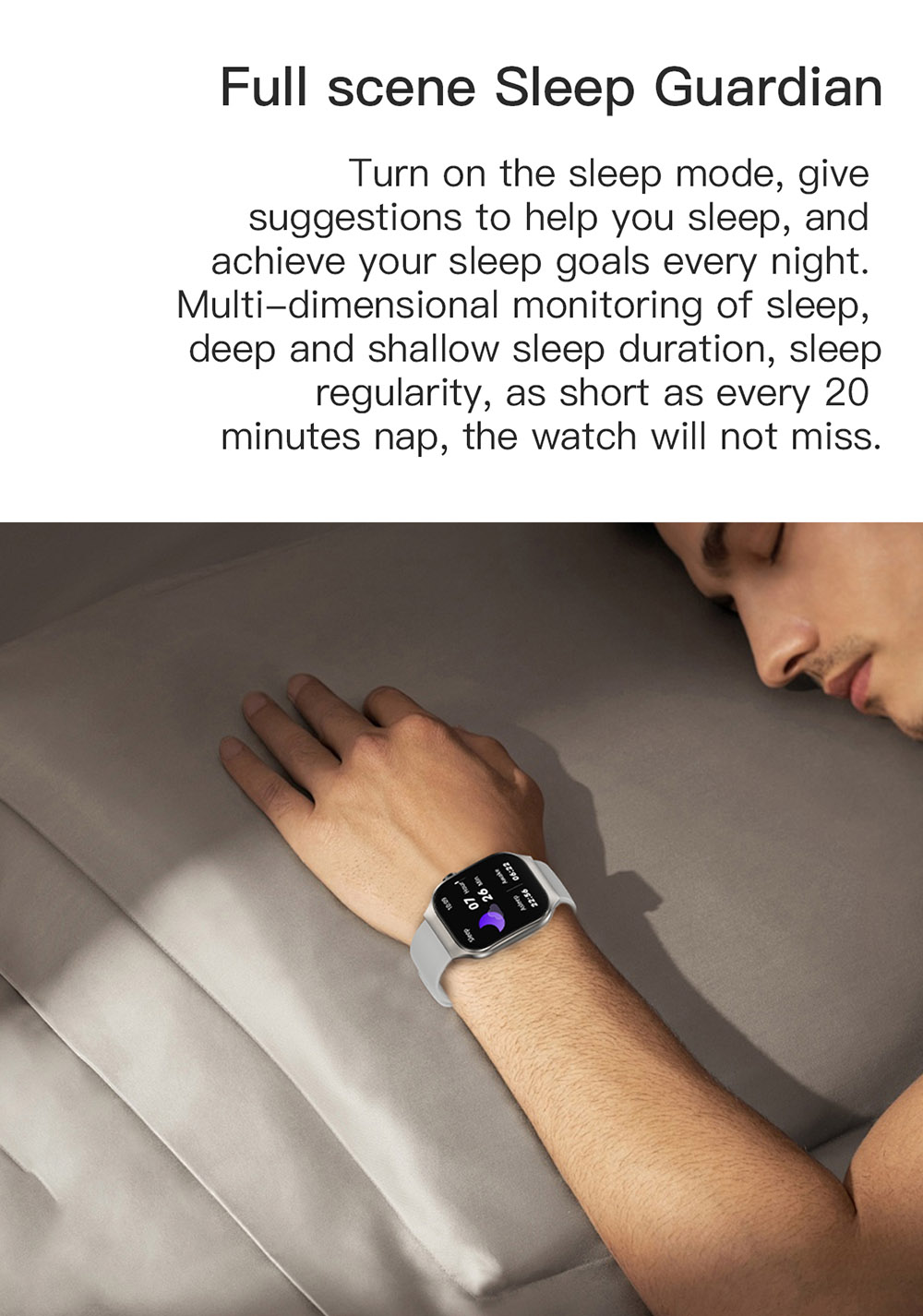 T15 Plus Smartwatch, 2.01-inch Curved Full Touch Screen, Bluetooth Calling, Health Monitoring, Al Voice Assistant, 100+ Sport Modes - Black Frame, Silicone Strap