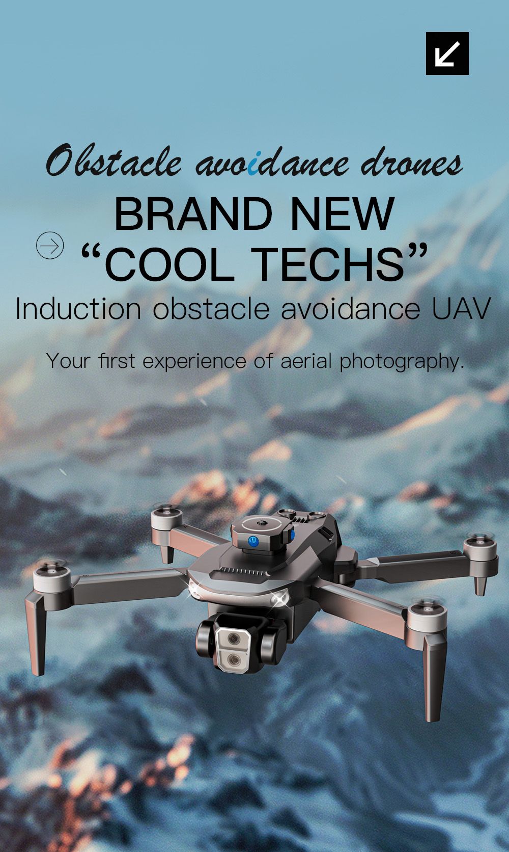 ZLL SG101MAX RC Drone, 4k Dual HD Camera, Intelligent Obstacle Avoidance, Optical Flow Positioning - 3 Batteries