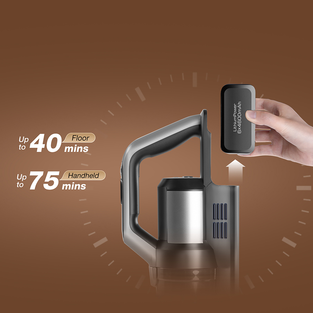 JIMMY PW11 All-in-one Cordless Vacuum & Washer, 400W Strong Power, Single Brush Roll, Hot Air Fast Dry, LED Screen, IPX8 Waterproof Brushless Motor, 180&deg; Lay Flat Design, For Hard Floors, Pet Hair