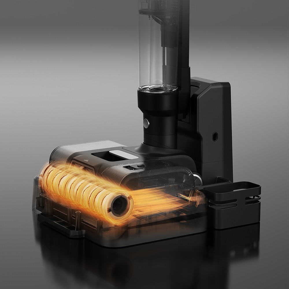 JIMMY PW11 All-in-one Cordless Vacuum & Washer, 400W Strong Power, Single Brush Roll, Hot Air Fast Dry, LED Screen, IPX8 Waterproof Brushless Motor, 180&deg; Lay Flat Design, For Hard Floors, Pet Hair