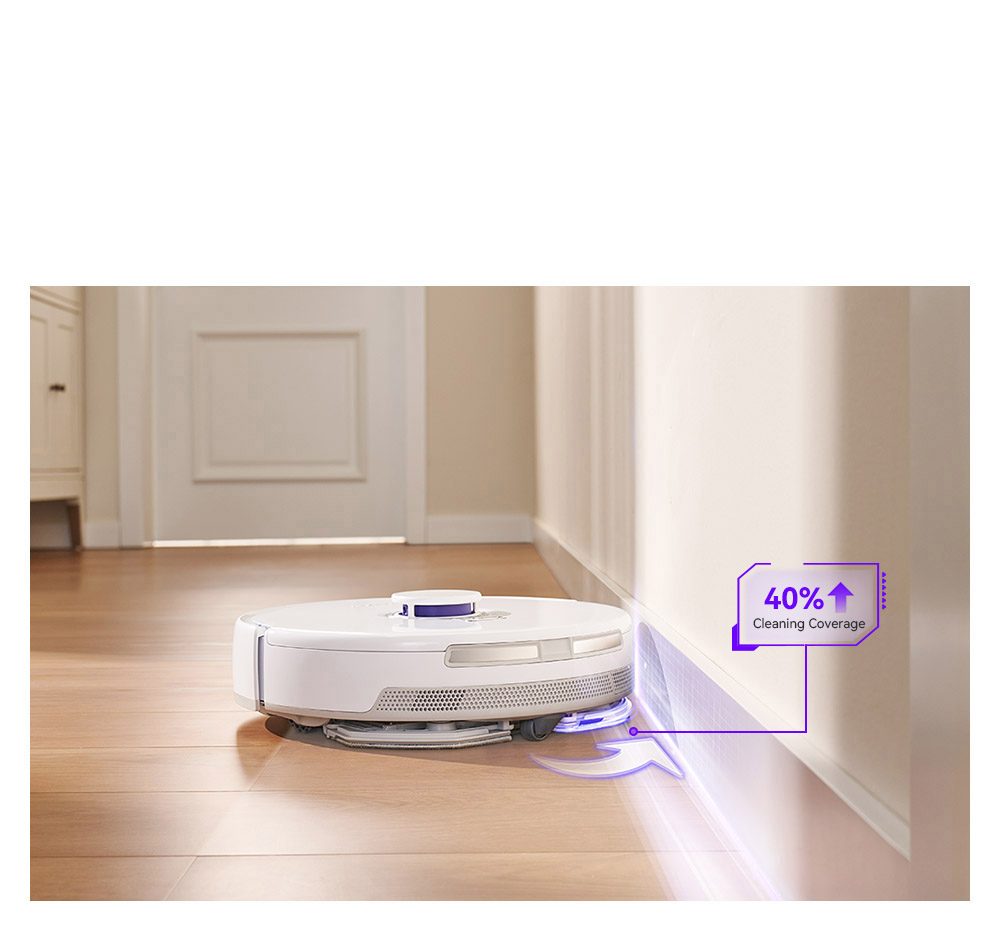 Narwal Freo X Plus Robot Vacuum Cleaner and Mop Built-in Dust Emptying, Strong 7800Pa Suction Power, Zero-Tangling Floating Brush, Alexa/Google Assistant/APP Control, Ideal for Pet Hair Hard Floor, Wood Floor