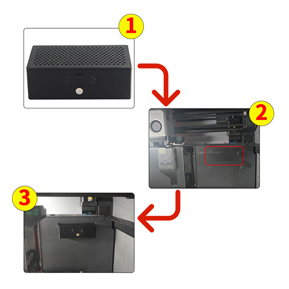 FYSETC Bambu Lab P1P X1 Activated Carbon Air Filter