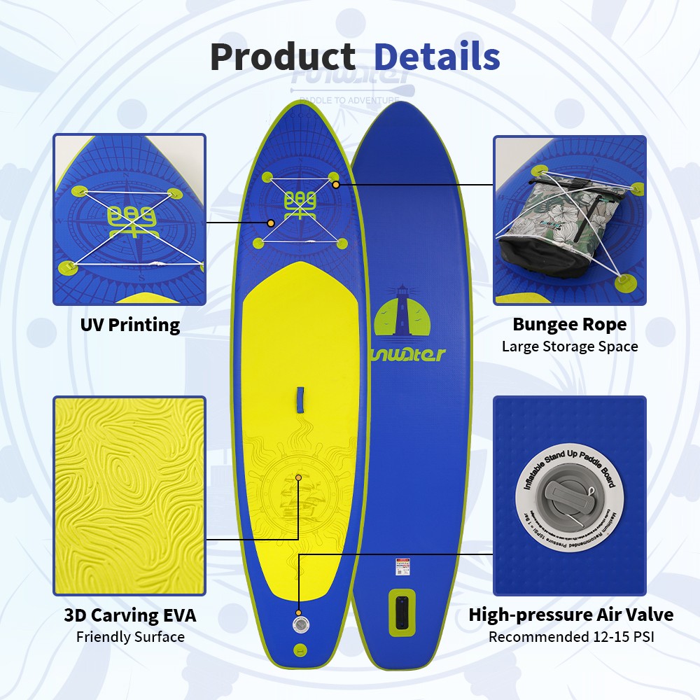 FunWater SUPFW28A Stand Up Paddle Board 350*87*15cm