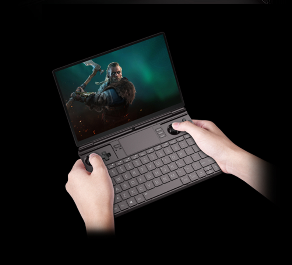 GPD WIN Max 2 2024 Handheld Gaming PC, AMD Ryzen 7 8840U, 10.1'' 2560*1600 Screen, 64GB RAM 2TB SSD, 4G LTE, Fingerprint Sensor Power Button, WiFi6, 1*USB4 1*USB3.2 Type-C  1*USB3.2 Type-A 1*Oculink 1*MicroSD Slot 1*SD Slot 1*HDMI2.1 - US Plug