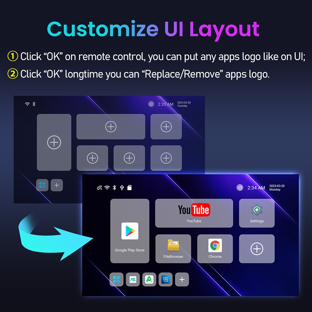 H96 Max RK3528 TV Box, Quad Core ARM Cortex A53, Android 13, 4GB RAM 32GB ROM, 8K Output WiFi 6 - EU Plug
