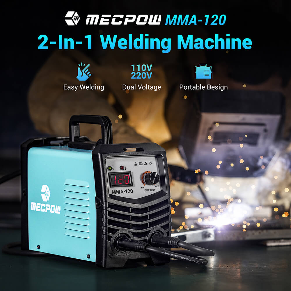 Mecpow MMA-120 Dual-voltage Stick Welder