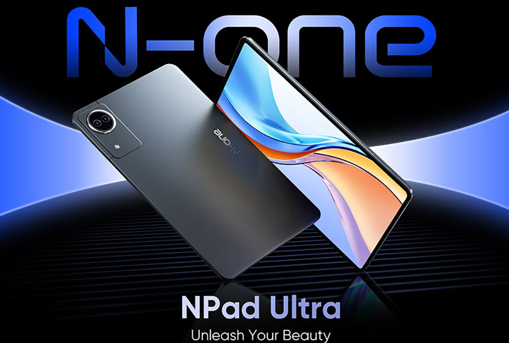 N-one Npad Ultra Android 14 Tablet, 12'' 2000*1200 Incell obrazovka, Snapdragon 685 8 jadier Max 2,80GHz, 8GB+12GB rozšírenie RAM 128GB ROM, 2,4/5GHz WiFi Bluetooth5.2, 9200mAh batéria, 18W PD rýchle nabíjanie, 4G LTE Dual SIM Card Slot, Widevine L1