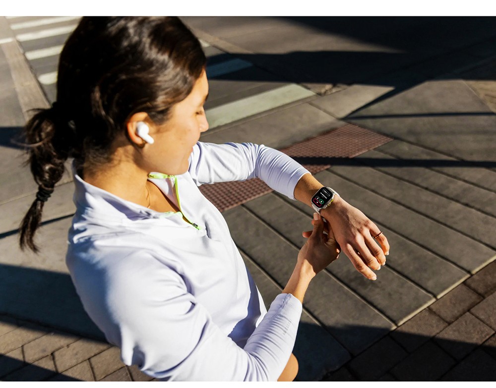 Zeblaze Beyond 3 Pro Smartwatch, 2.15" HD AMOLED Screen, GPS Positioning, 24/7 Health Monitoring, 100+ Workout Modes, Bluetooth Calling - Silver