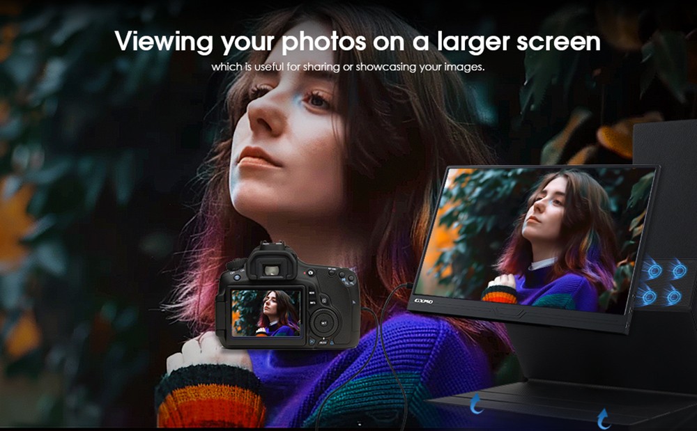 GXMO G156F Portable Monitor 15.6in IPS Screen 1920*1080 HDR