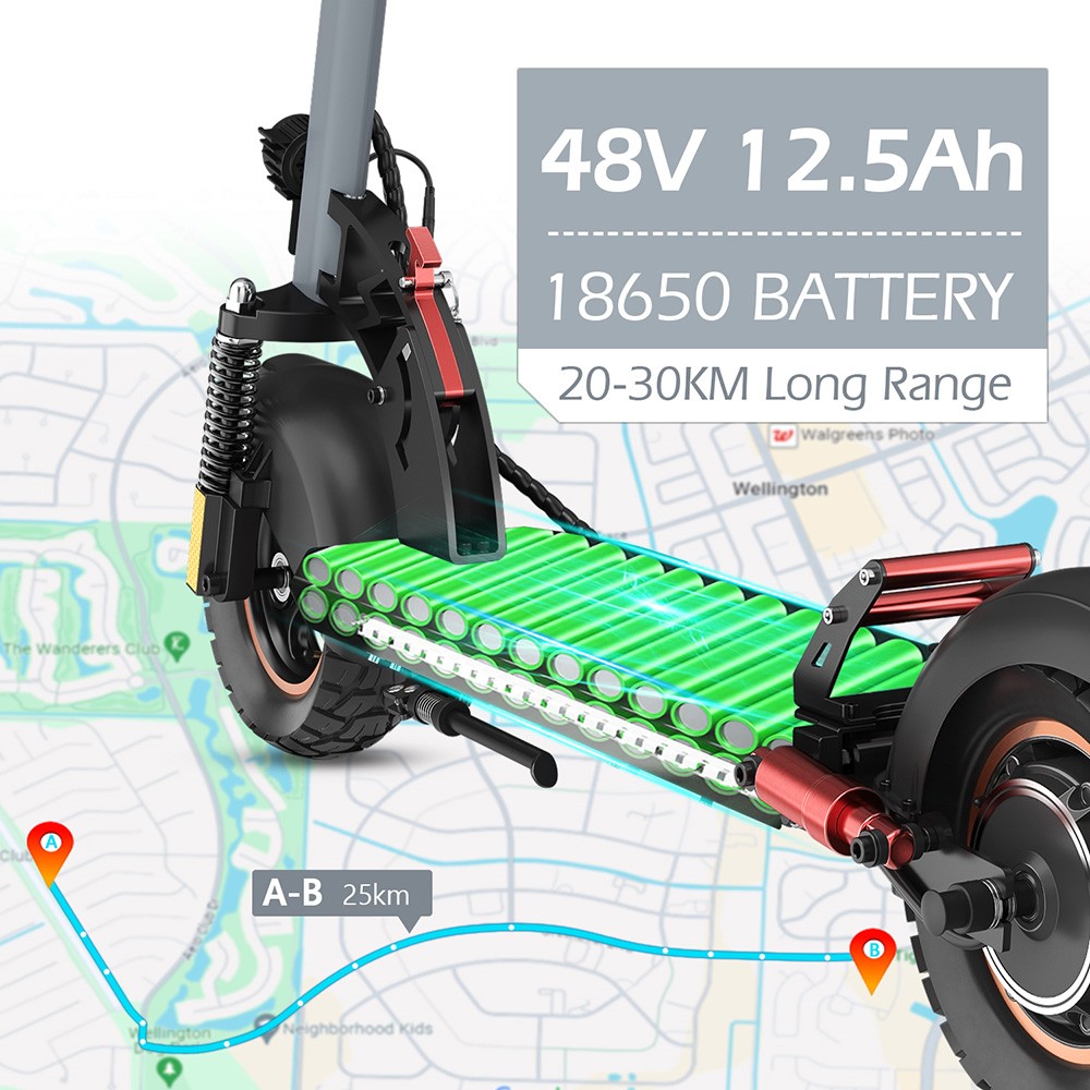 électrique pliable AOKDA A1 10 pouces Batterie 600 Wh — free download