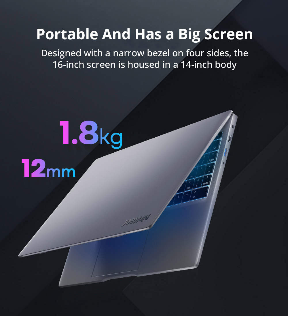 Ninkear N16 Pro Laptop 32GB + 1TB