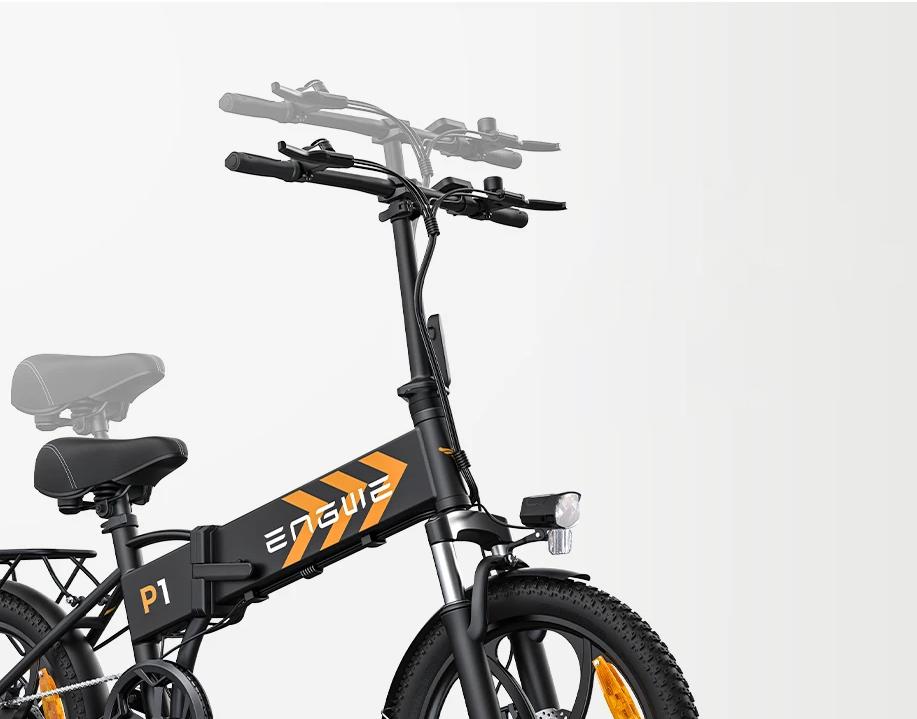 ENGWE P1 Faltbares Elektrofahrrad 20-Zoll-Reifen 250W b&uuml;rstenloser Motor 36V 13Ah Akku 25km/h H&ouml;chstgeschwindigkeit