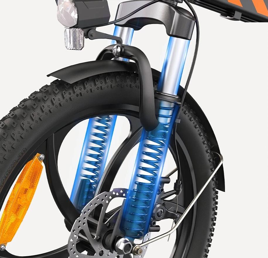 ENGWE P1 Faltbares Elektrofahrrad 20-Zoll-Reifen 250W b&uuml;rstenloser Motor 36V 13Ah Akku 25km/h H&ouml;chstgeschwindigkeit