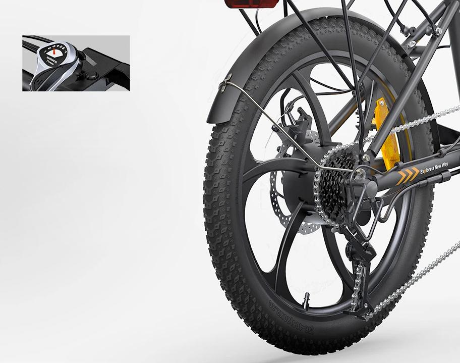 ENGWE P1 Faltbares Elektrofahrrad 20-Zoll-Reifen 250W b&uuml;rstenloser Motor 36V 13Ah Akku 25km/h H&ouml;chstgeschwindigkeit