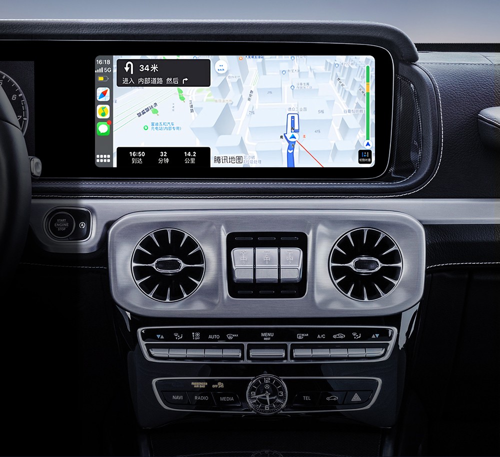 DriFox A22 Wired to Wireless Carplay Adapter, Plug & Play, Auto-Connect, 5.8GHz Fast Data Transmission, Voice Assistant