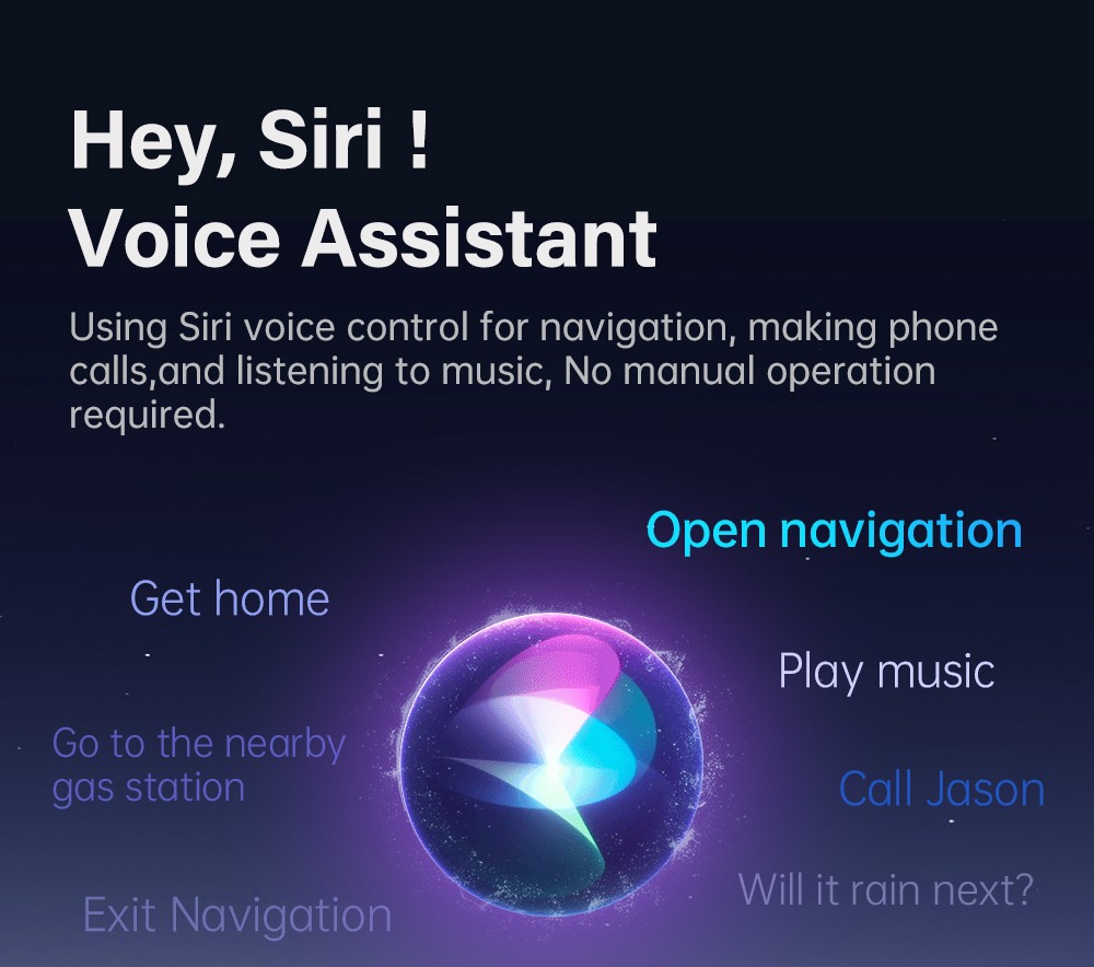 DriFox A22 Wired to Wireless Carplay Adapter, Plug & Play, Auto-Connect, 5.8GHz Fast Data Transmission, Voice Assistant