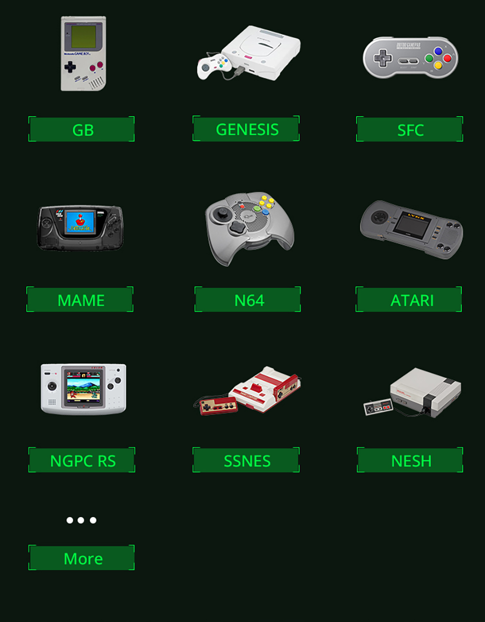 SJGAM M25 Handheld Game Console, 25 Emulators, 4.3in Screen, 3D Rocker for Arcade Games, Rockchip RK3566, 3000mAh Battery, Save/Load Games, Brightness Adjustable