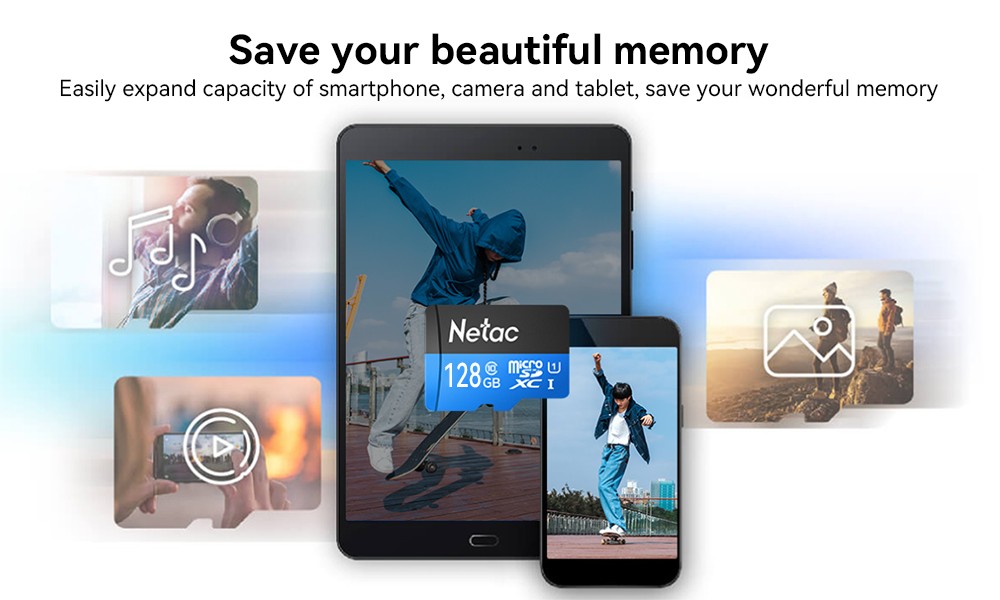 Netac P500 128GB SD Card