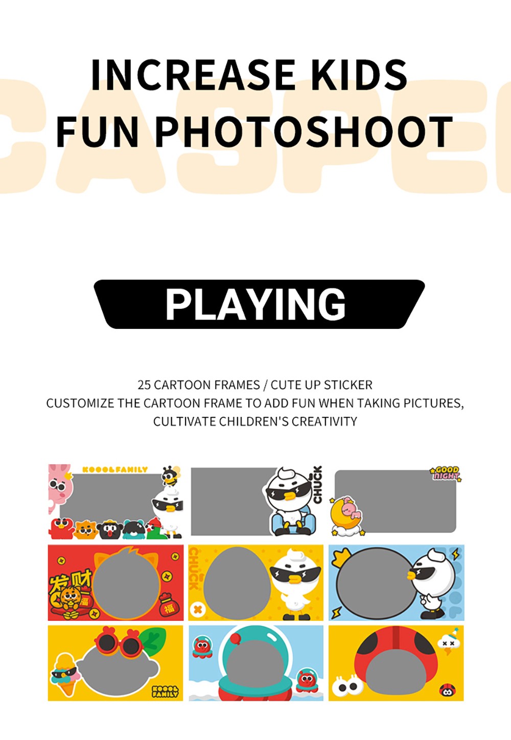 WOWKIDS K27 Kids Instant Print Camera, 48MP Front & Rear Dual Cameras, 1080P Resolution, 4 Filters, 32GB TF Card, 1400mAh Battery - Yellow