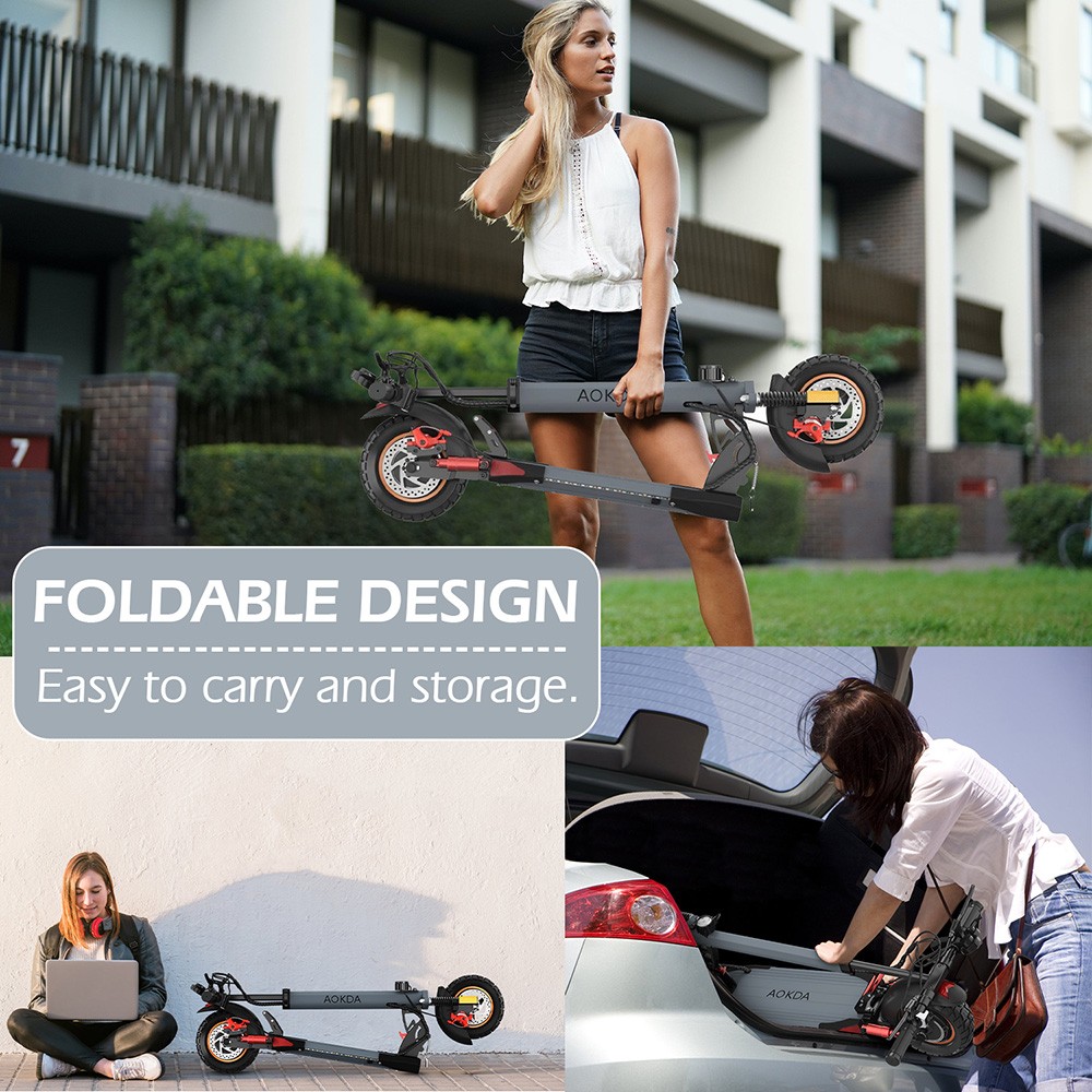électrique pliable AOKDA A1 10 pouces Batterie 600 Wh — free download
