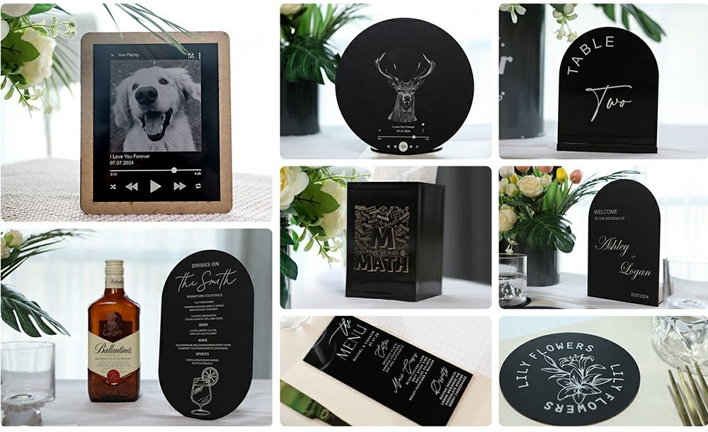 Gweike Cloud G2 PRO 30W Fiber Laser Marking Machine, Dual Red Light, 15000mm/s Speed, 0.001mm Accuracy, 110x110mm, 3mm Max. Depth on Metal, 90+ Colorful Engravings, GWEIKE Glaser/ LightBurn, Supports Rotary Roller, Manual Lift