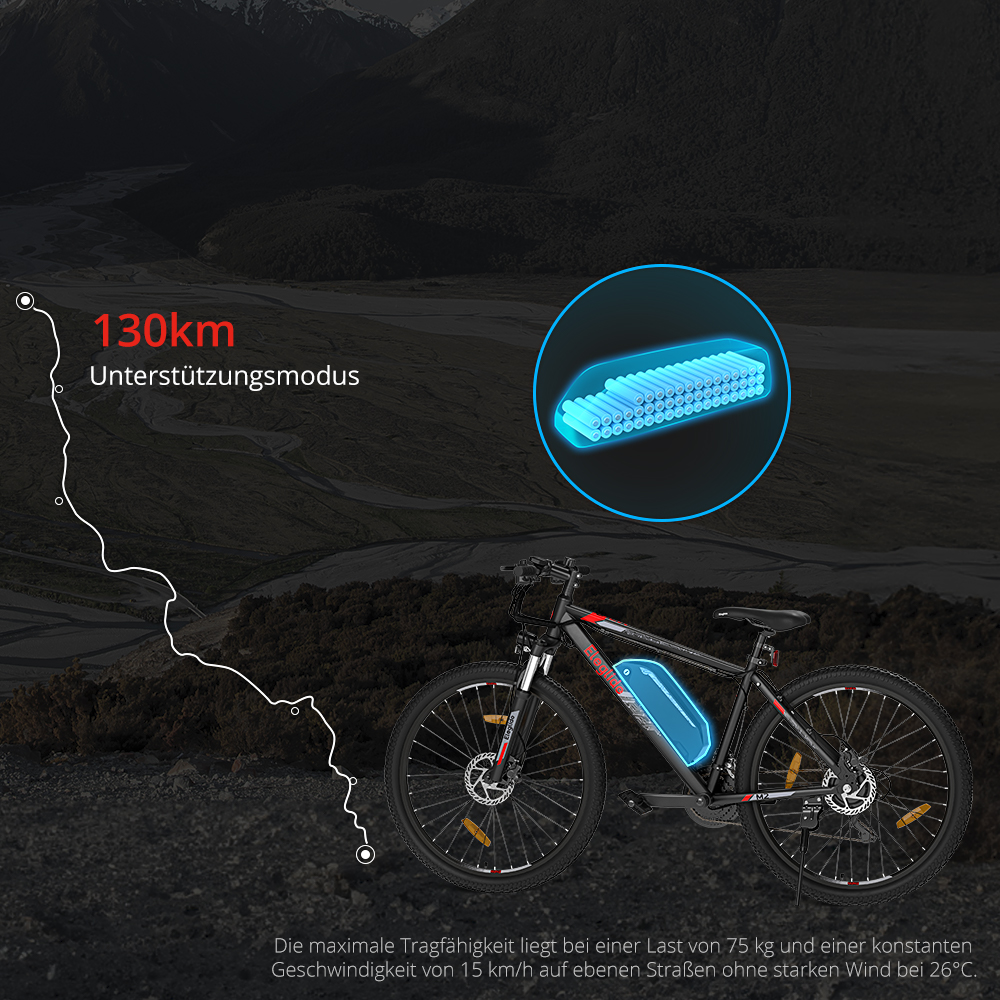 Eleglide M2 27,5'' x 2,35'' Elektro-Mountainbike 36V 15,6AH 250W
