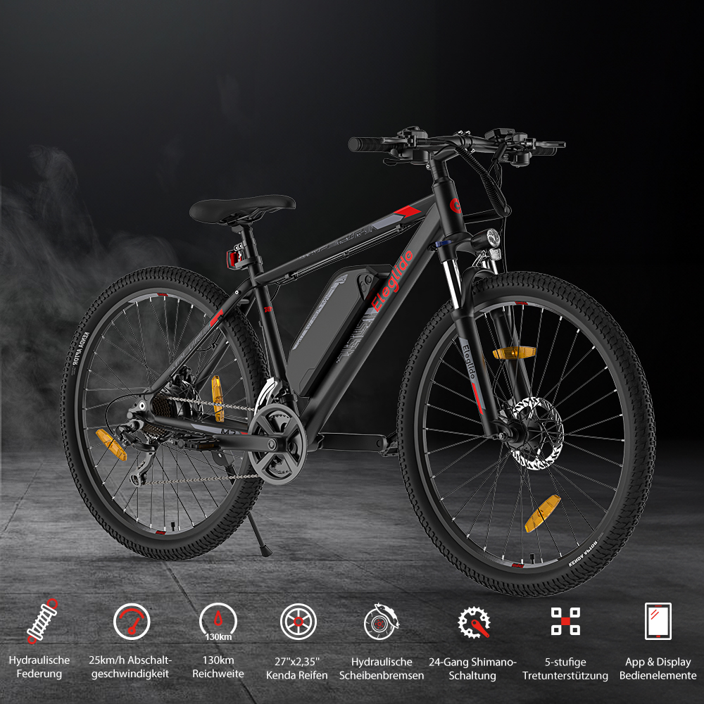 Eleglide M2 27,5'' x 2,35'' Elektro-Mountainbike 36V 15,6AH 250W