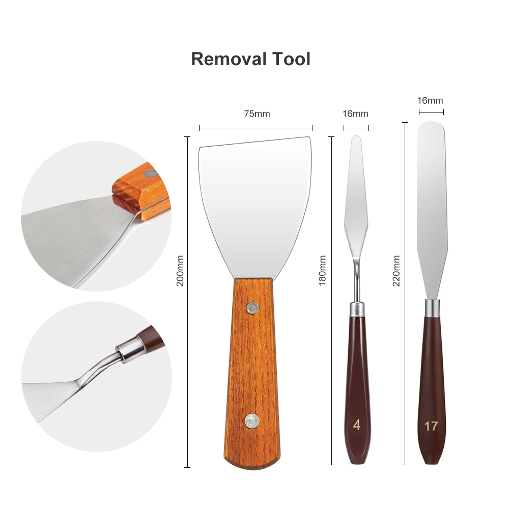 73Pcs Mintion 3D Printer Accessories Kit, with Mouth Cleaning Kit, Deburring Tools, Removal Tools, Tweezers, Pliers, and Much More