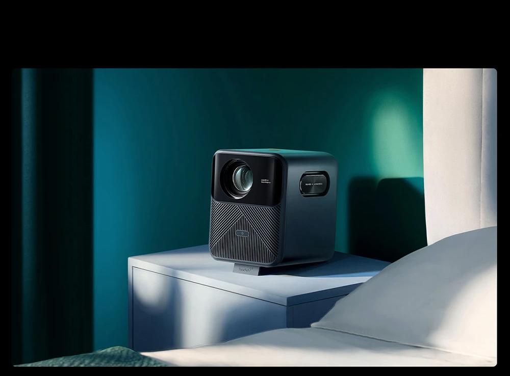 Wanbo Mozart 1 Pro LCD-Beamer, 900 ANSI, Native 1080P, Android TV 11, Autofokus, Objektvermeidung &ndash; EU-Stecker