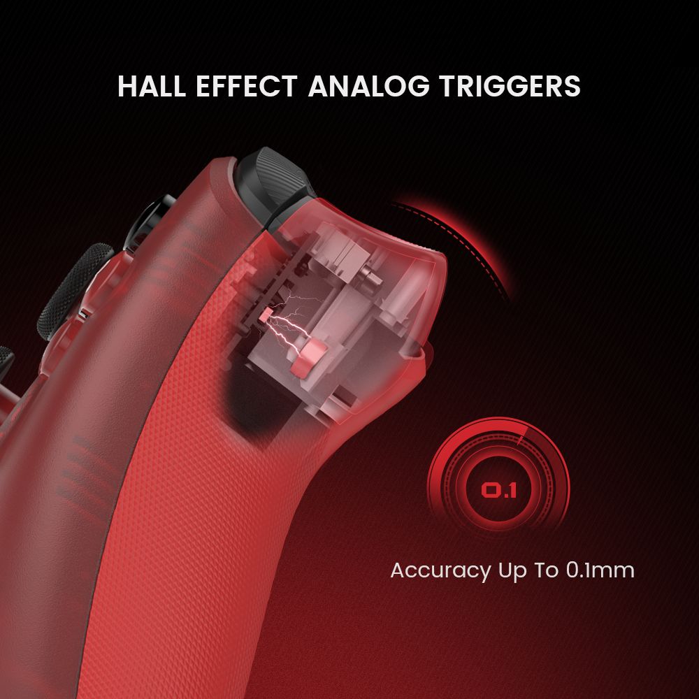 [Xbox Certified] GameSir T7 Wired Game Controller, 1-month Free XGPU, Hall Effect Sticks, Hall Triggers, Compatible with Xbox and Xbox One X/S Series, Steam, Windows 10/11 - Sapphire Blue