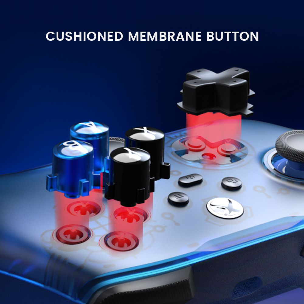 [Xbox Certified] GameSir T7 Wired Game Controller, 1-month Free XGPU, Hall Effect Sticks, Hall Triggers, Compatible with Xbox and Xbox One X/S Series, Steam, Windows 10/11 - Sapphire Blue