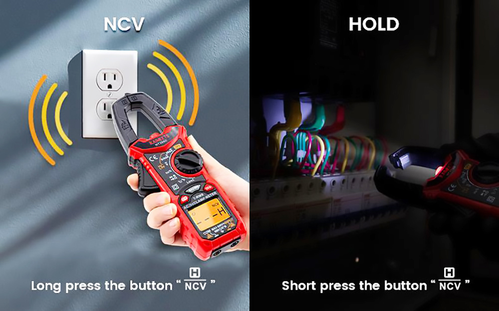 KAIWEETS HT206D Digital Clamp Meter