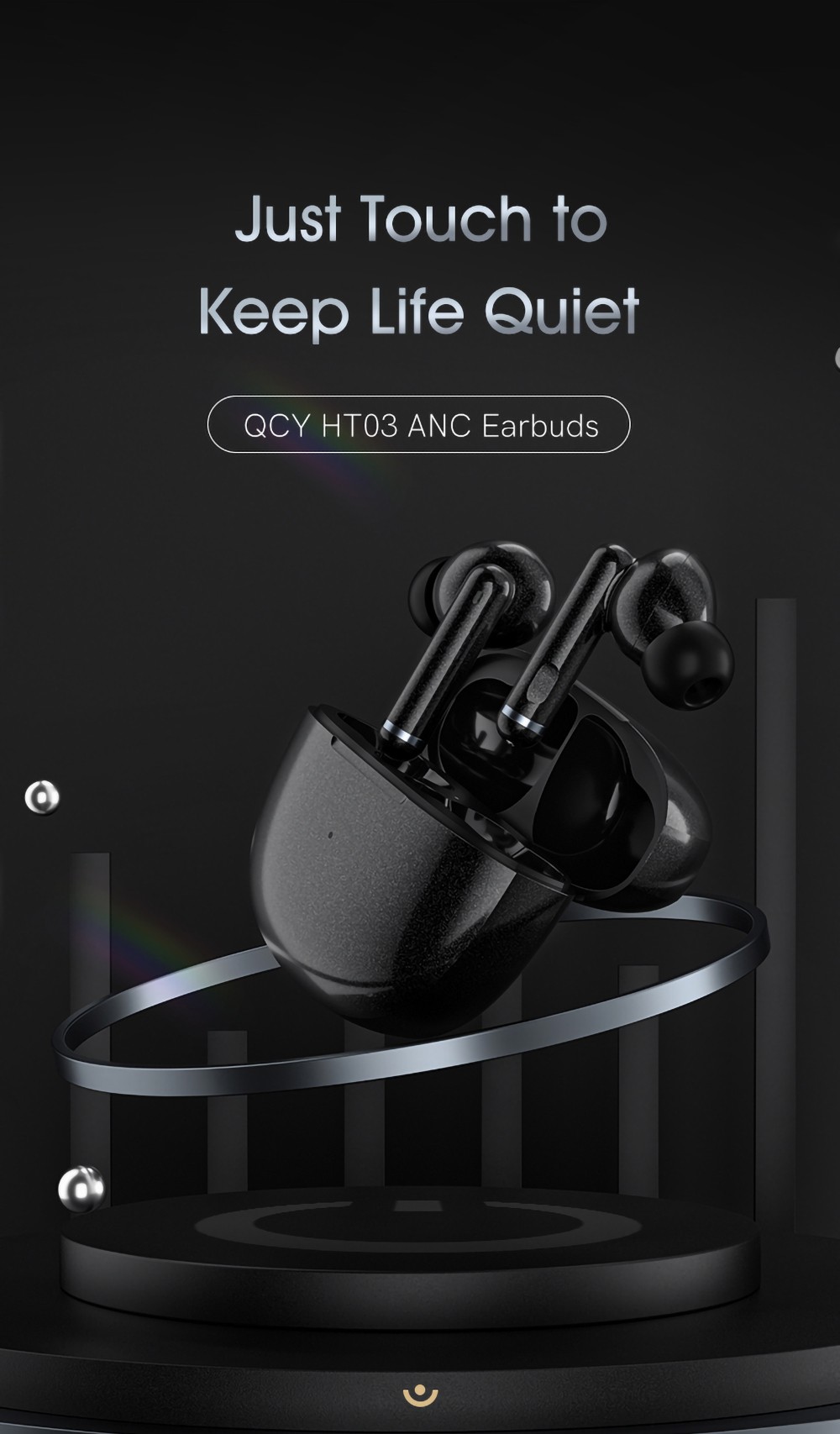 Vieta Pro Enjoy Black Ακουστικά Earbuds