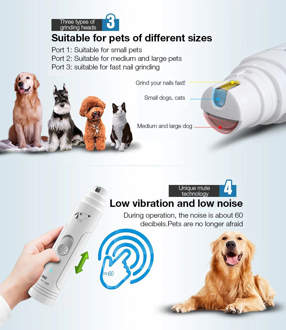 XIAOMI YOUPIN JASE PC-500 Pet Electric Nail Polisher